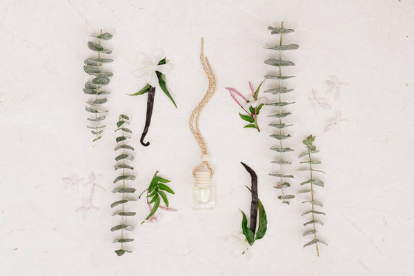 Warm Cashmere Car Diffuser – Vanilla, Amber & Jasmine: Packaged