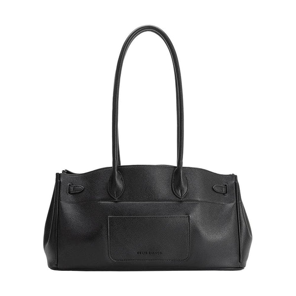 Rocky Black Recycled Vegan Lthr Shoulder Bag Pre-Order 3/30 - Lulu Bella Boutique