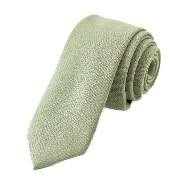 Sage - Men's Tie: Mens Modern - 2.5" wide x 58" long