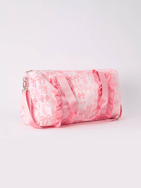 Summer Pink Bow Shoulder Bag: BBG50049 - Lulu Bella Boutique