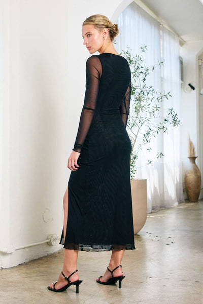 Night Out Mesh Dress - Lulu Bella Boutique