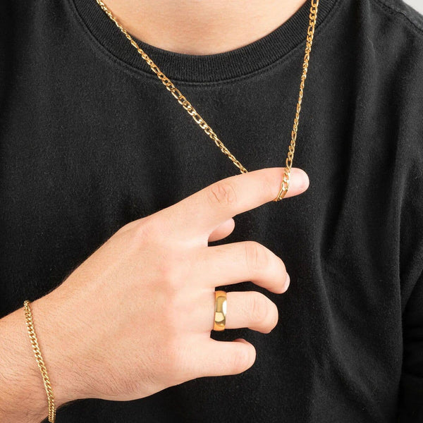 14K Gold Filled Plus™ Figaro Chain Necklace: 18” / 3mm