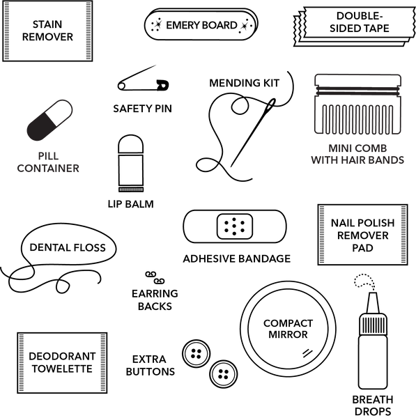 Puffer Minimergency Kit: Red