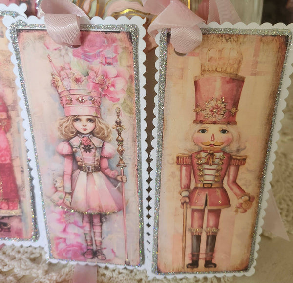 Christmas Santa n Nutcracker Gift Tag Set 7 - Lulu Bella Boutique