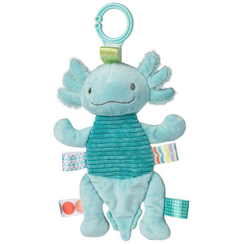 Taggies Axolotl Crinkie - Aqua