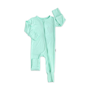 Bamboo Baby Pajama Sleepies Little Baby Zip Finley: 6-12m