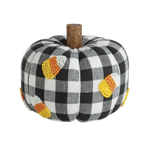 Candy Corn Beaded Pumpkin