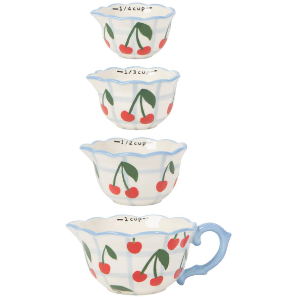 Very Cherry Measuring Cups Set of 4 - Lulu Bella Boutique