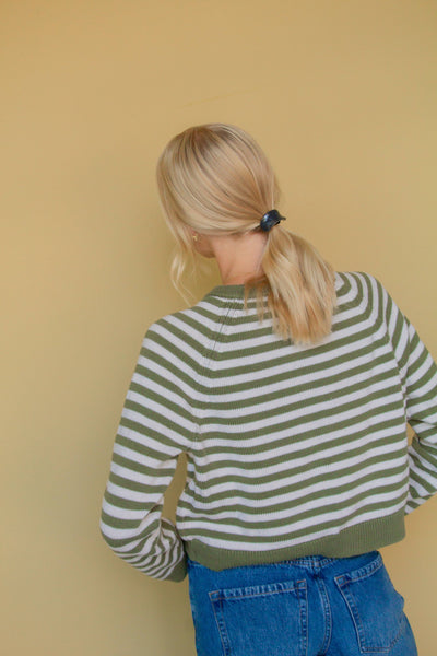 Charcoal Ponytail Cuff - Lulu Bella Boutique
