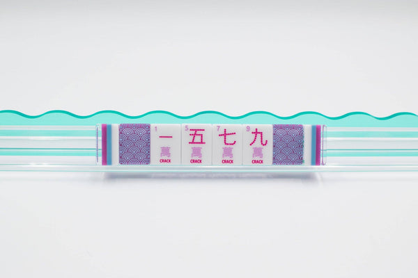 Crystal Confetti Purple | Mahjong with a Sprinkle of Color