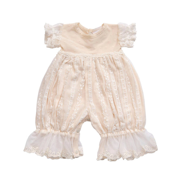 Haute Baby Mary Catherine Bubble Newborn Romper