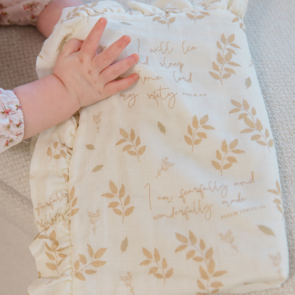 VICTORIA LAWSON BAMBOO RAYON MUSLIN/LUSH BLANKETS: Receiving