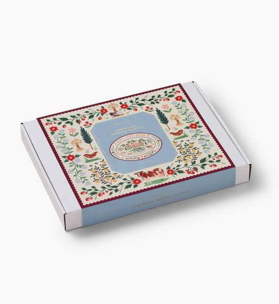Home Sweet Home Large Porcelain Serving Platter - Lulu Bella Boutique