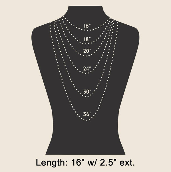 Assorted Pattern Beaded Necklace: MU