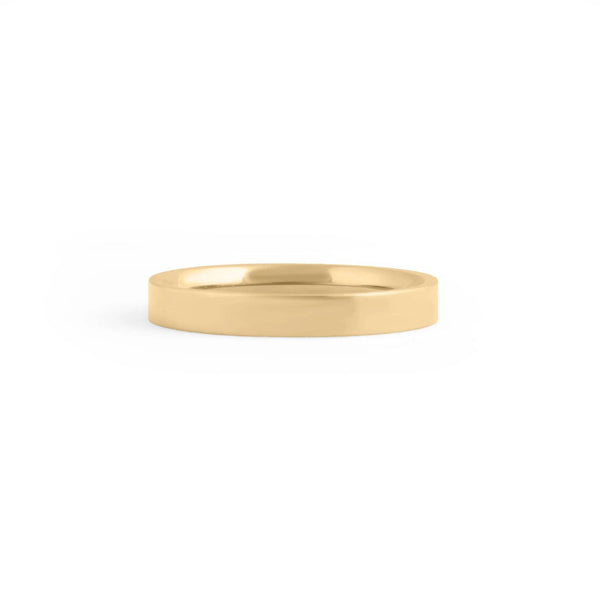14K Gold Filled Plus™ Flat Blank Ring: 7 / 2mm