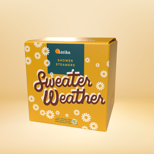 Fall Shower Steamer Cube - Sweater Weather