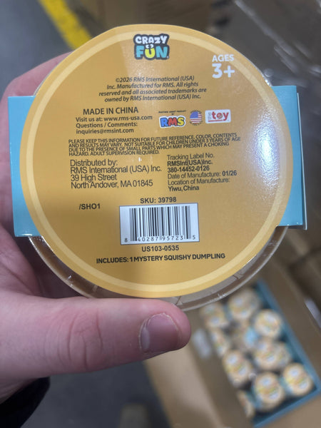 RMS® Crazy Fun™ Mystery Bao Bun – Rare Rainbow Chase