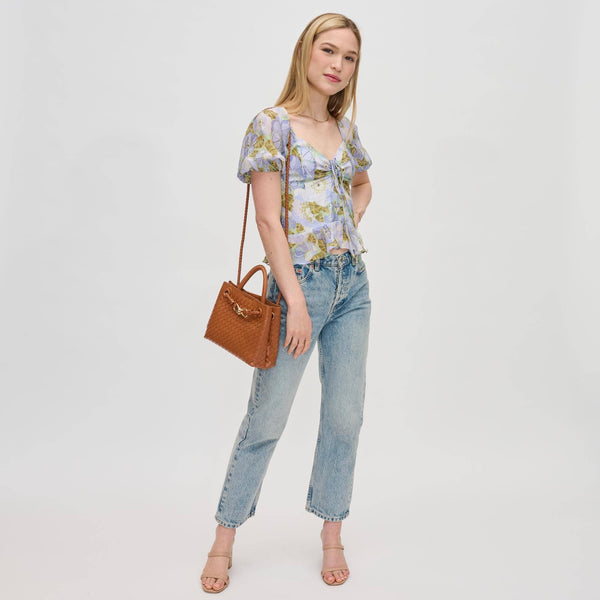 Blakely Woven Crossbody: Ivory - Lulu Bella Boutique