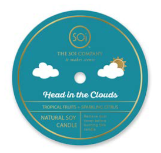 Head in the clouds Icon 12oz Candle - Lulu Bella Boutique
