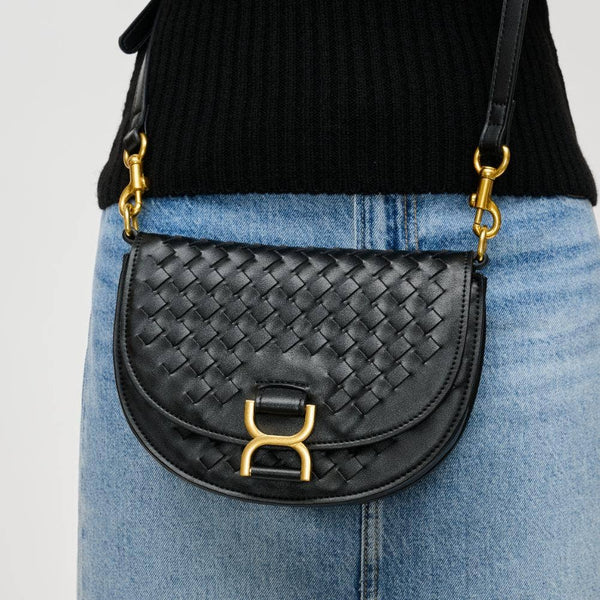 Alise Woven Crossbody: Oatmilk - Lulu Bella Boutique