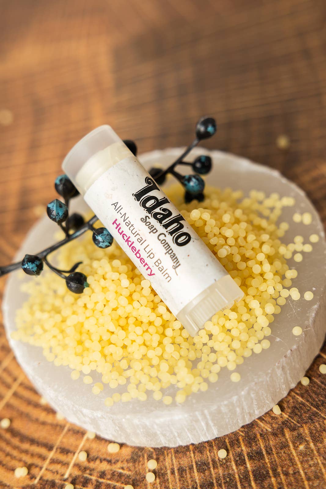 Natural Lip Balm: Idaho Huckleberry - Lulu Bella Boutique
