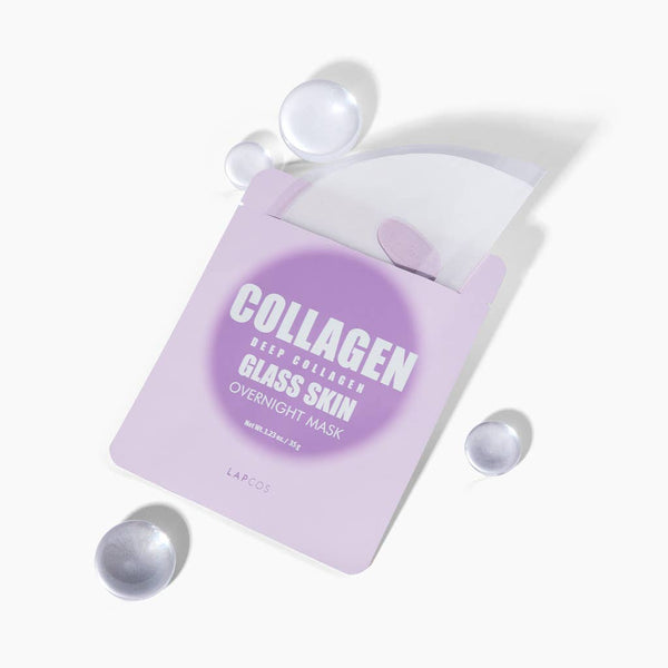Deep Collagen Glass Skin Overnight Mask 4-Pack Box - Lulu Bella Boutique