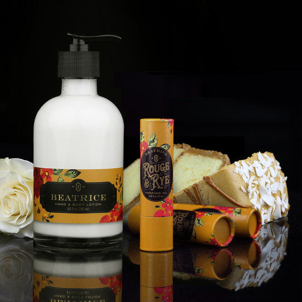 Beatrice Lotion • Coconut Caramel Rose - Lulu Bella Boutique