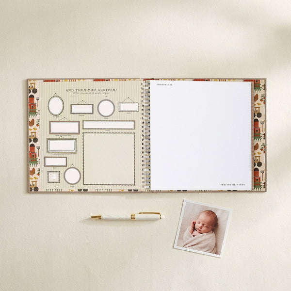Little Farmer Baby Memory Book - Lulu Bella Boutique