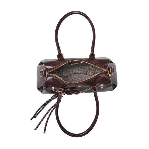 Vienna Crossbody: Chocolate - Lulu Bella Boutique