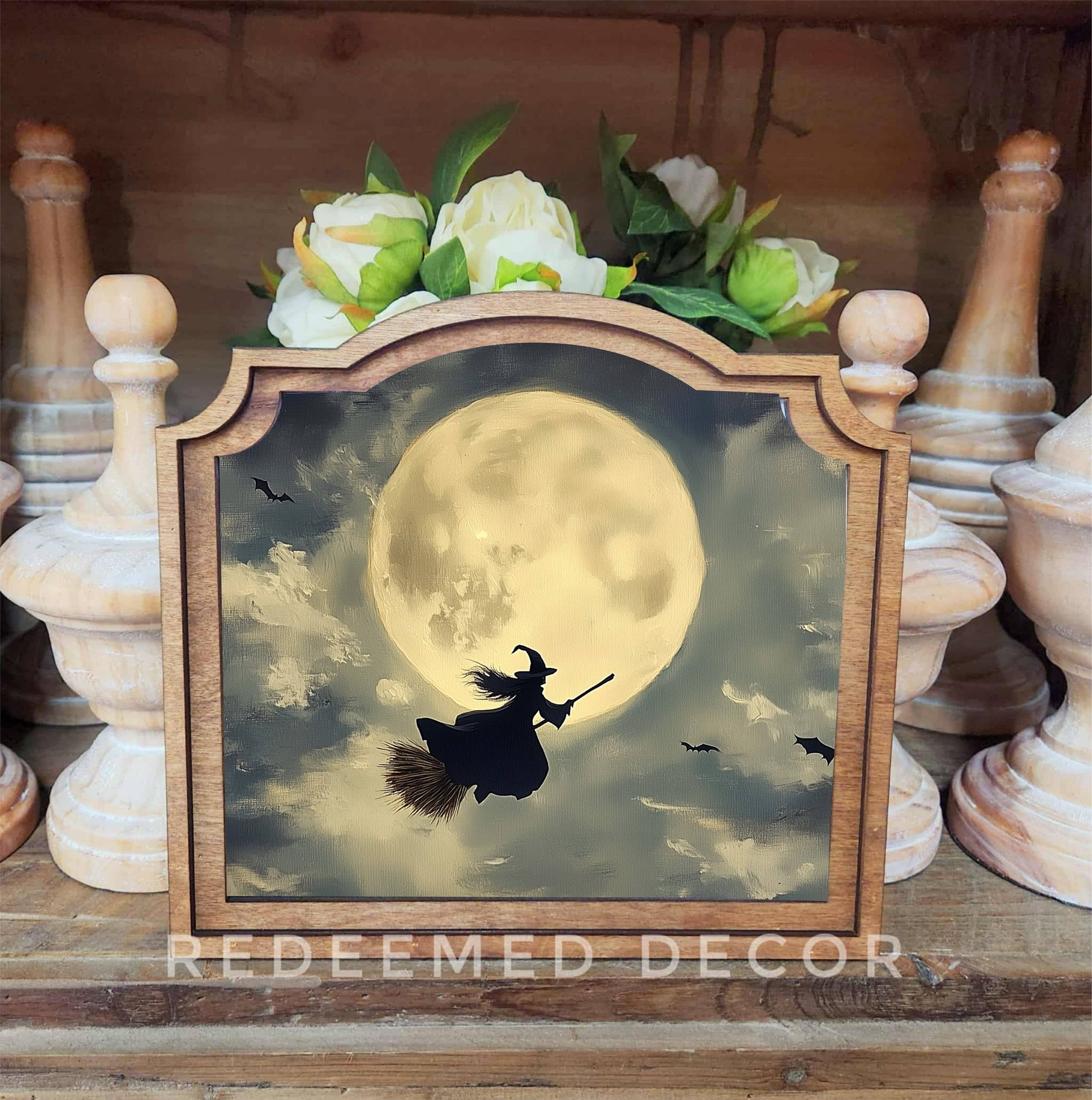 Provincial Witch Moon Framed Art - Lulu Bella Boutique