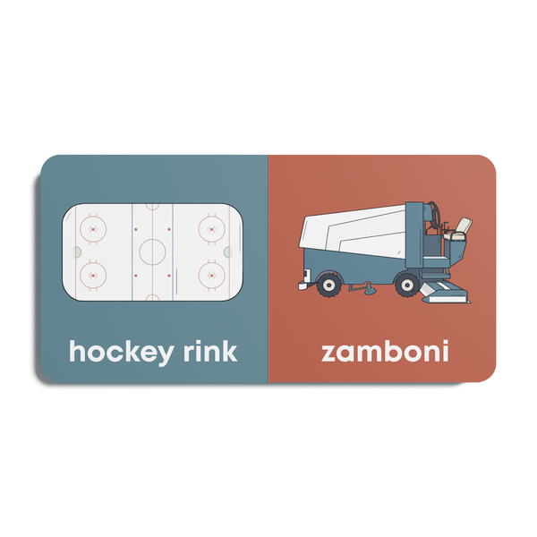 Hockey Baby- Board Book - Lulu Bella Boutique