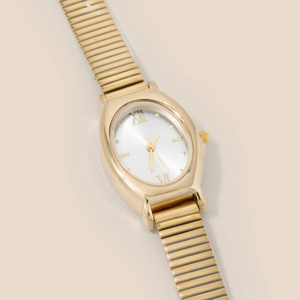 Snake Band Oval Style Watch: SWH