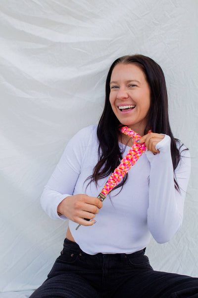 Andi x Katie Lynn Bright Checkered Lanyard
