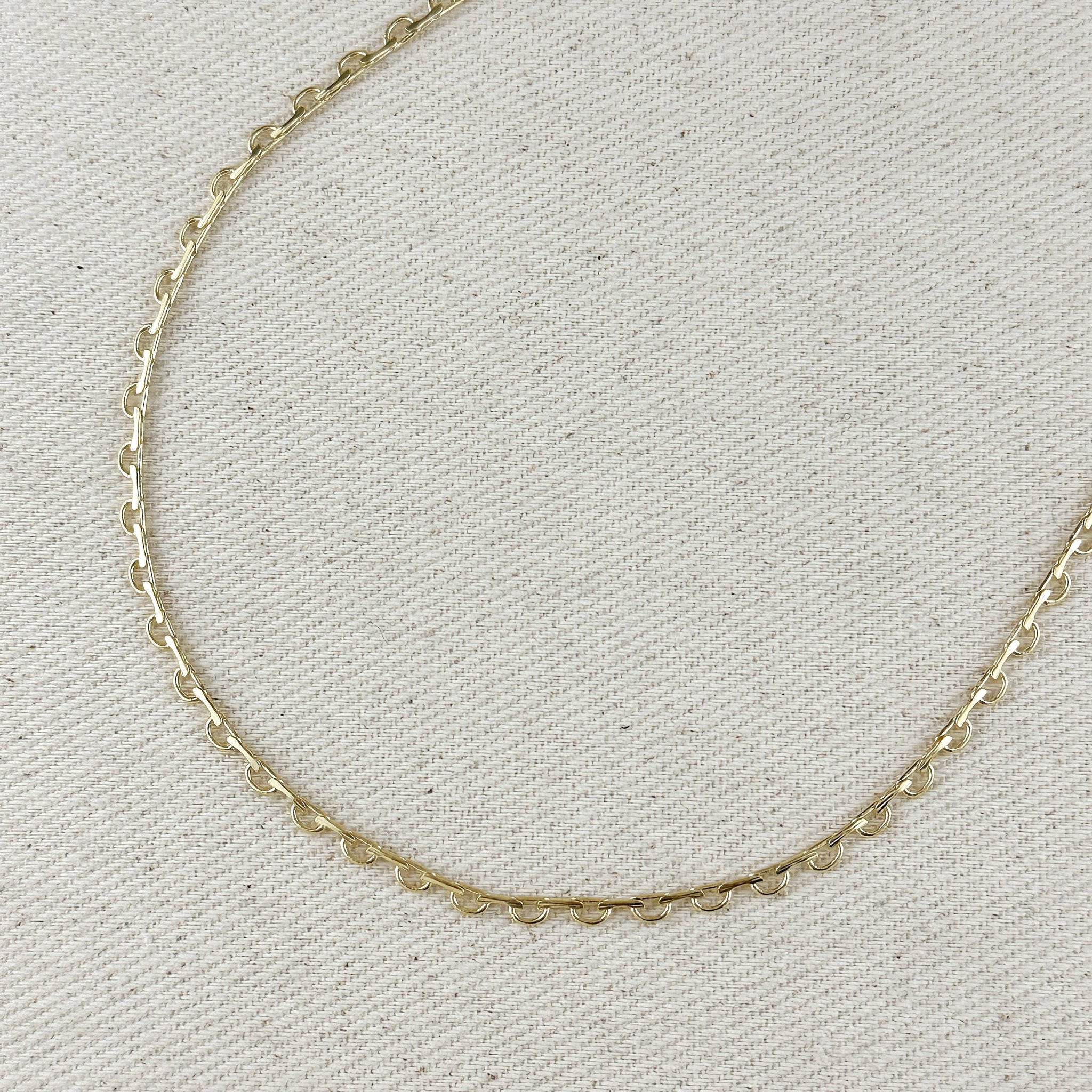 18k Gold Filled Lace Belly Chain - Lulu Bella Boutique