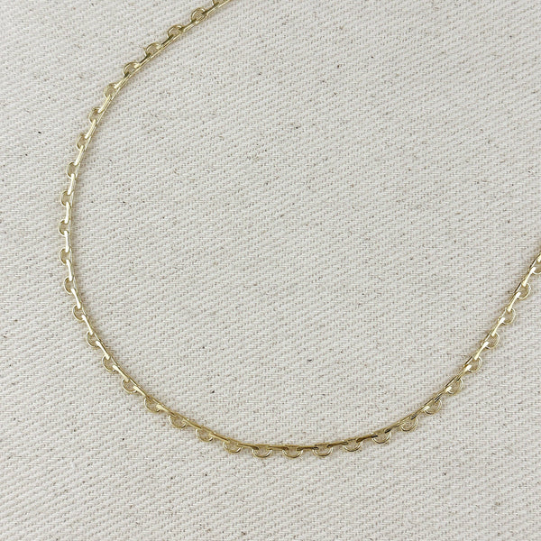 18k Gold Filled Lace Belly Chain - Lulu Bella Boutique