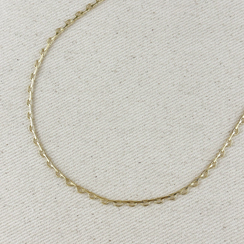 18k Gold Filled Lace Belly Chain - Lulu Bella Boutique