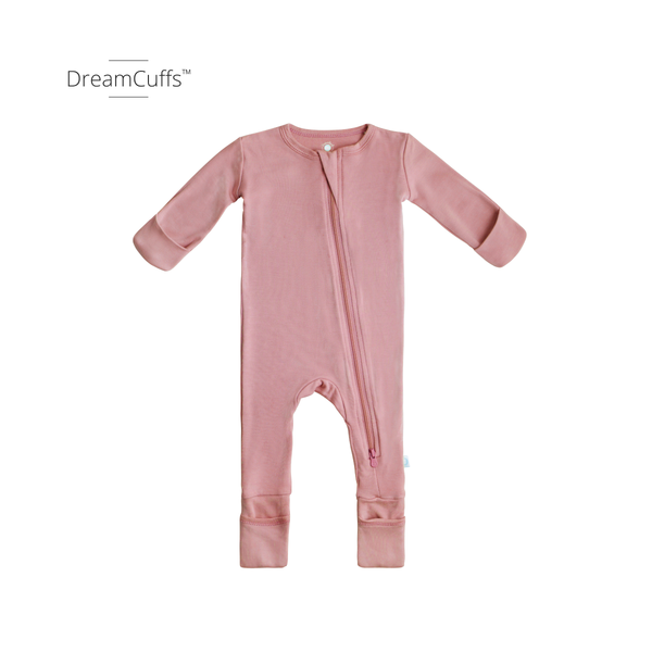 Infant Bamboo Pajamas w/ DreamCuffs™: 3 - 6 Months / Forest Green