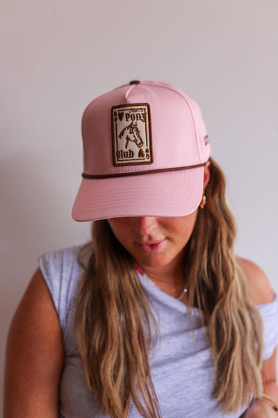 PINK PONY CLUB TRUCKER HAT - Lulu Bella Boutique