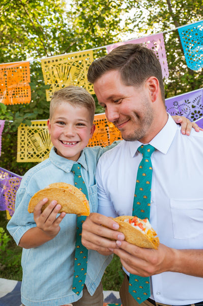 Taco Supreme - Men's Tie: Mens Modern - 2.5" wide x 58" long