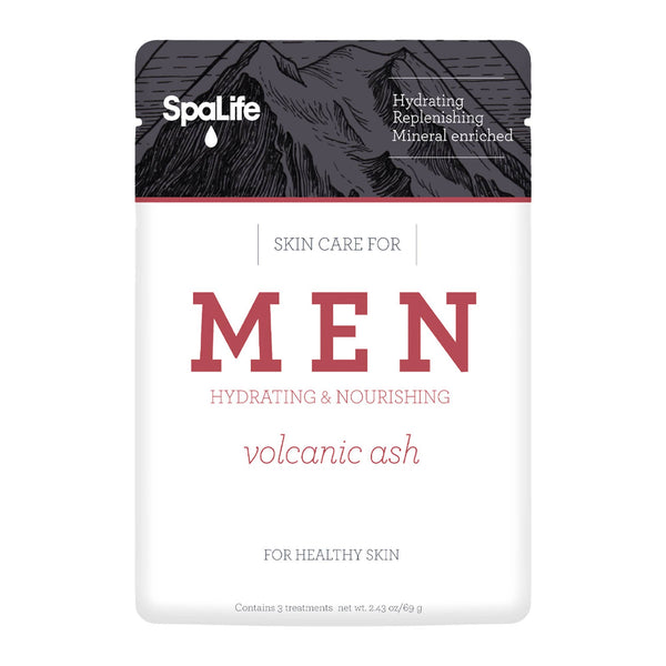 Men's Volcanic Ash Hydrating Facial Mask - Lulu Bella Boutique
