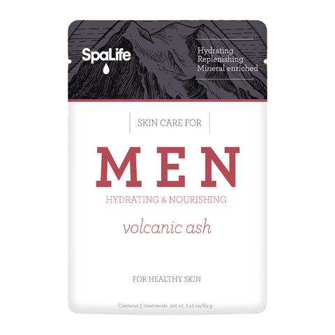 Men's Volcanic Ash Hydrating Facial Mask - Lulu Bella Boutique