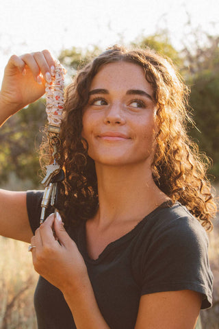 Fall Floral Keychain - Lulu Bella Boutique