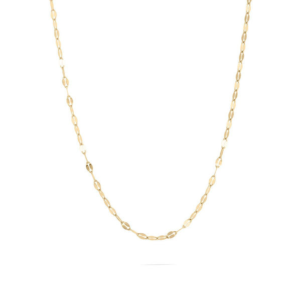 14K Gold Filled Plus™ Lip Chain Necklace: Gold / 18"