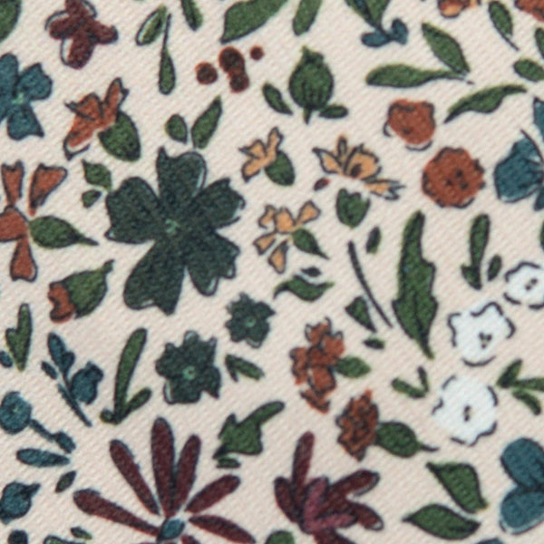 Orchard Floral - Men's Tie: Mens Modern - 2.5" wide x 58" long