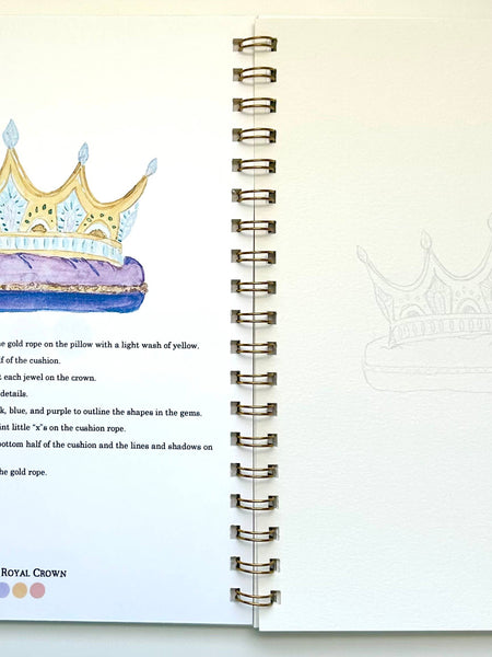 Fairytale Watercolor Workbook - Lulu Bella Boutique