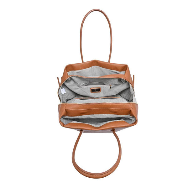 Sadie Satchel: Tan - Lulu Bella Boutique