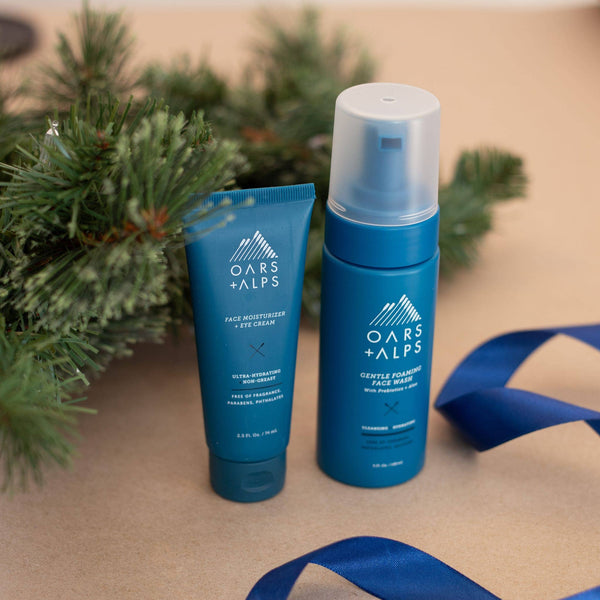 Face the Day Duo Kit Men's Face Cleansing Gift Set