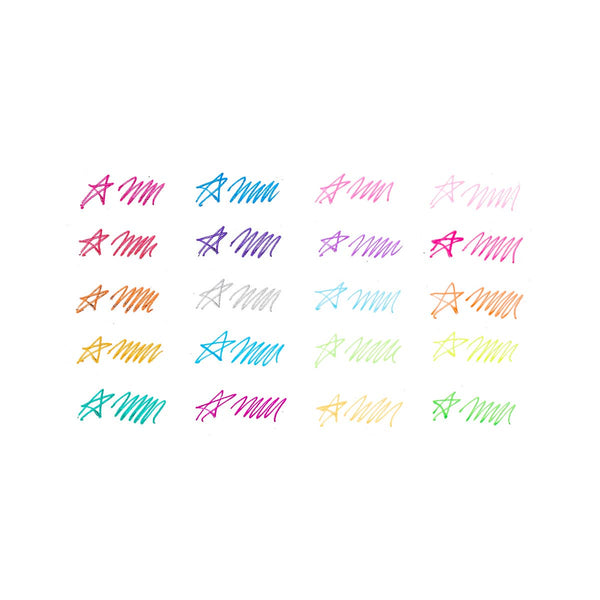 Mini Doodlers: Fruity Scented Gel Pens (Set of 20) - Lulu Bella Boutique