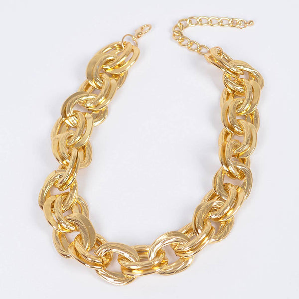 Oversized Chain Necklace: GD