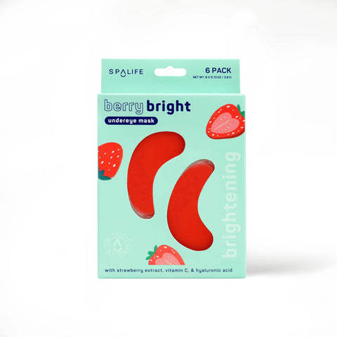 Berry Bright Brightening Undereye masks - 8 Pairs - Lulu Bella Boutique